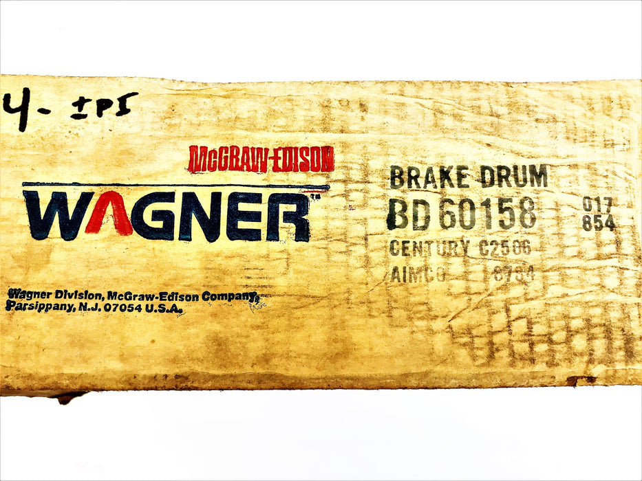 Wagner Brake Drum BD-60158 NOS