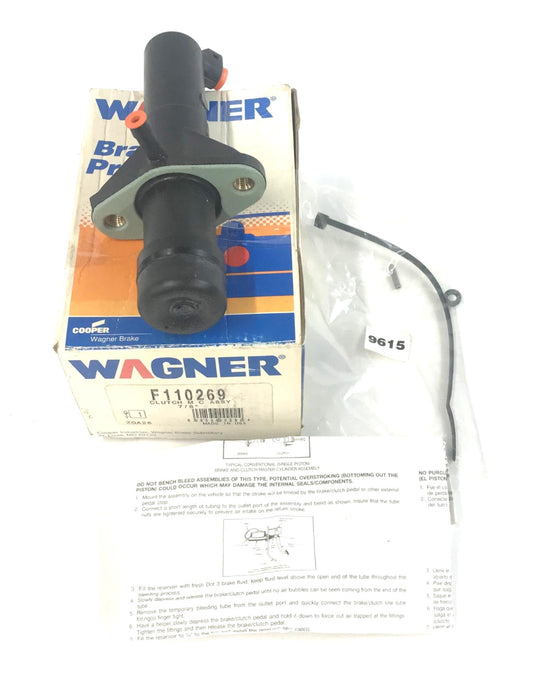 Wagner Clutch Master Cylinder F110269 NOS