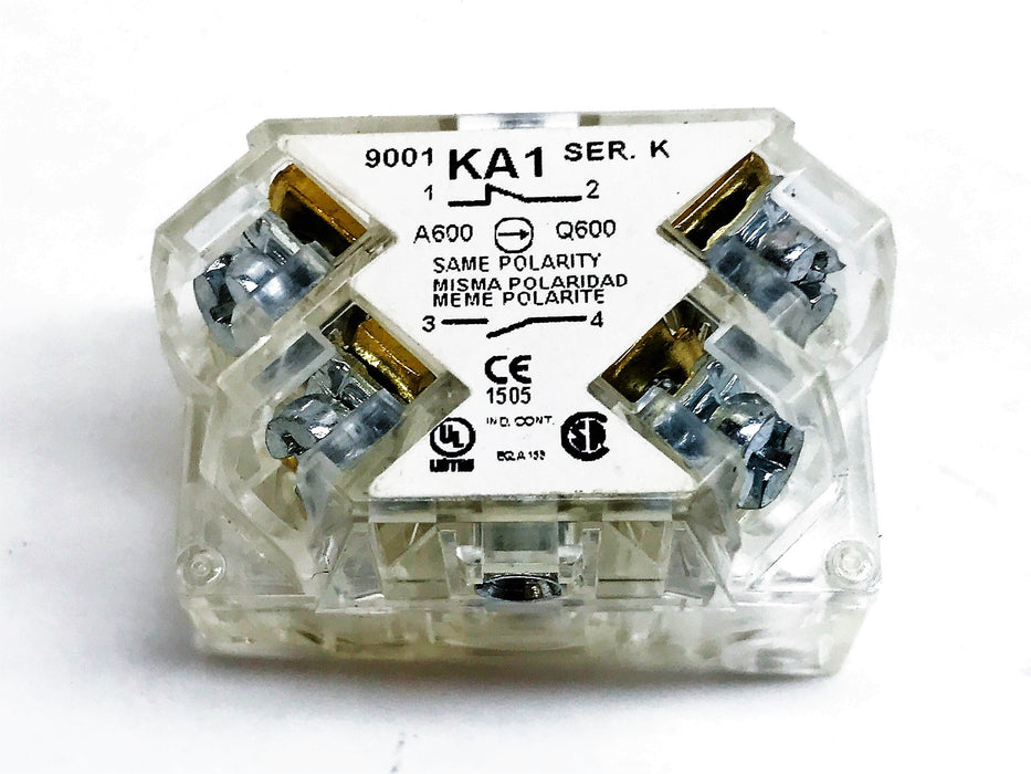 Schneider Electric 30mm 10A 600V Contact Block 241505 NOS