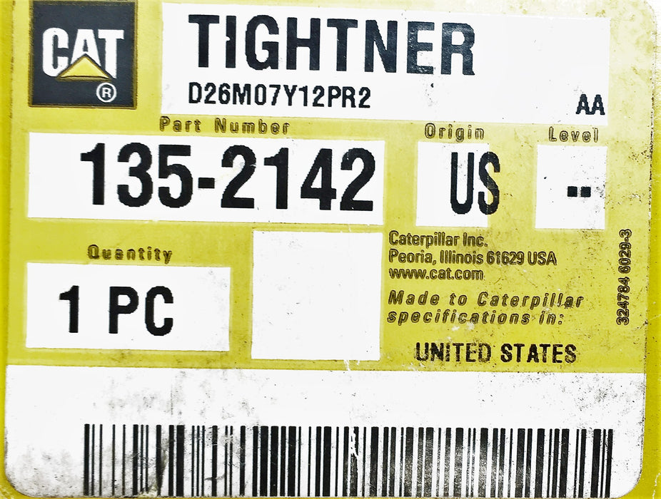 Caterpillar/CAT Tightner 135-2142 NOS