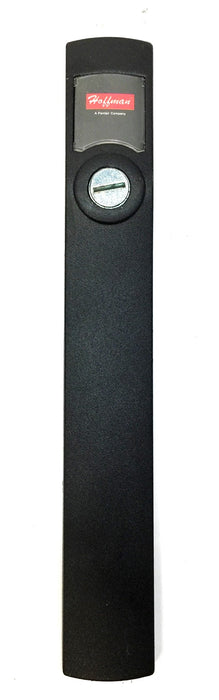 Hoffmann 10-1/2" x 1-1/2" Black Mid-Steel Handle Cover Adapter Plate NOS