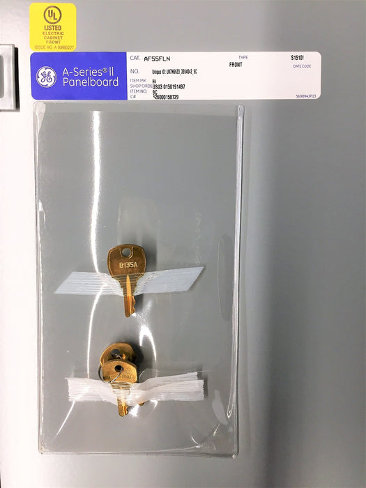 GENERAL ELECTRIC/GE A-Series II 55" Panelboard Front Cover 55FLN (AF55FLN) NOS