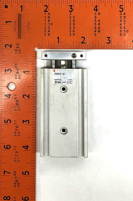 SMC Dual Rod Double Acting Guided Cylinder CXSM10-30 NOS