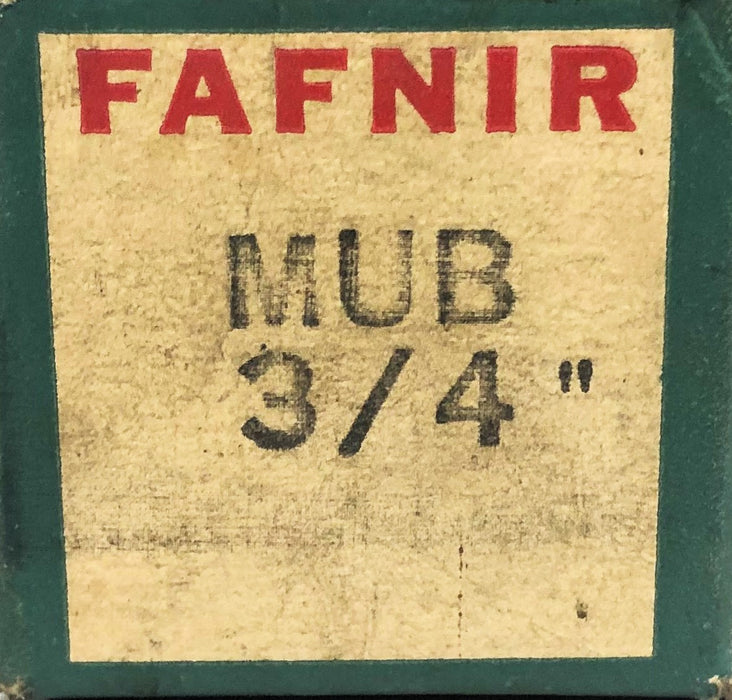 Fafnir Ball Bearing Insert MUB3/4" NOS
