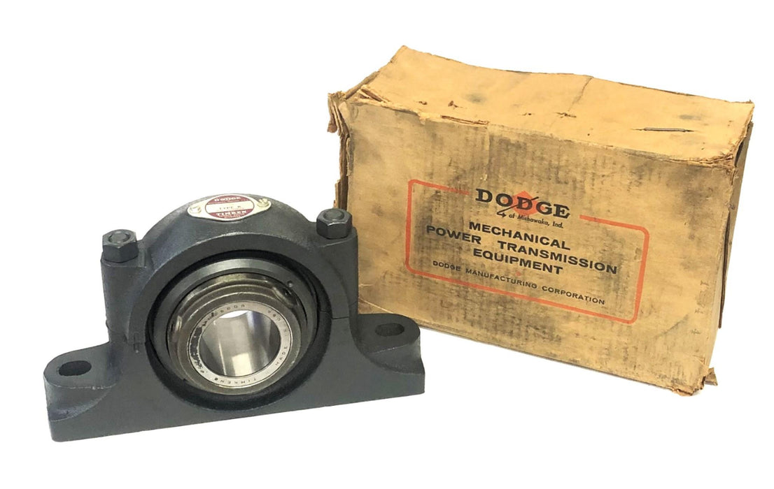Dodge Type K 2-11/16 Inch 2 Bolt Base Non-Expansion Pillow Block 056046 NOS