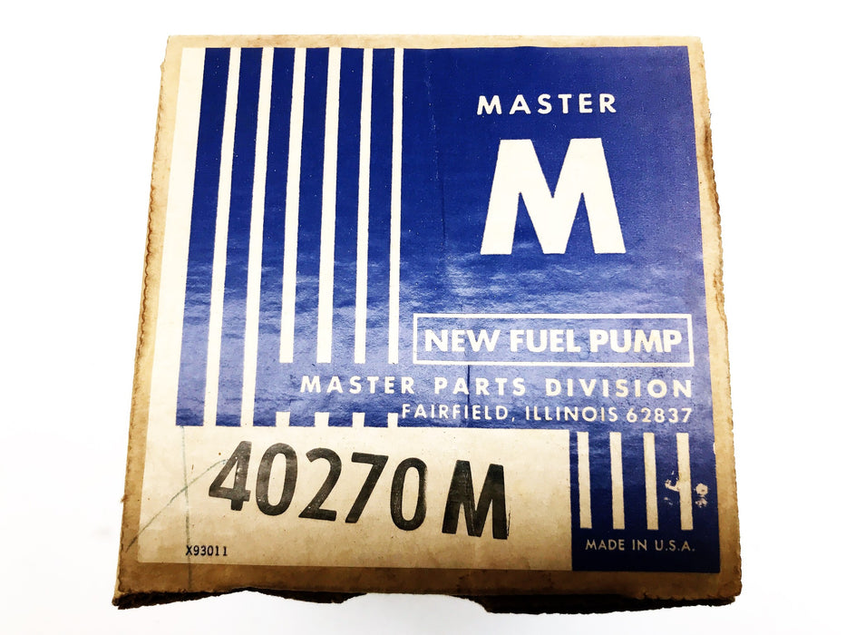 Master Fuel Pump Assembly 40270M NOS