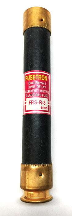 Fusetron Dual Element Time Delay Current Limiting Fuse FRS-R-3 [Lot of 5] NOS