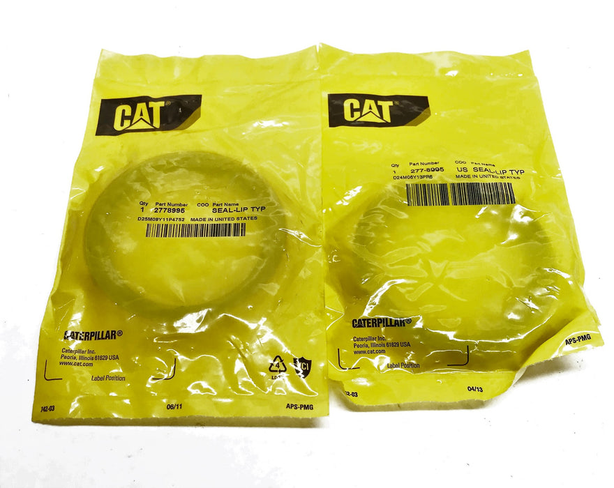 Caterpillar CAT Lip Seal 277-8995 [Lot of 2] NOS