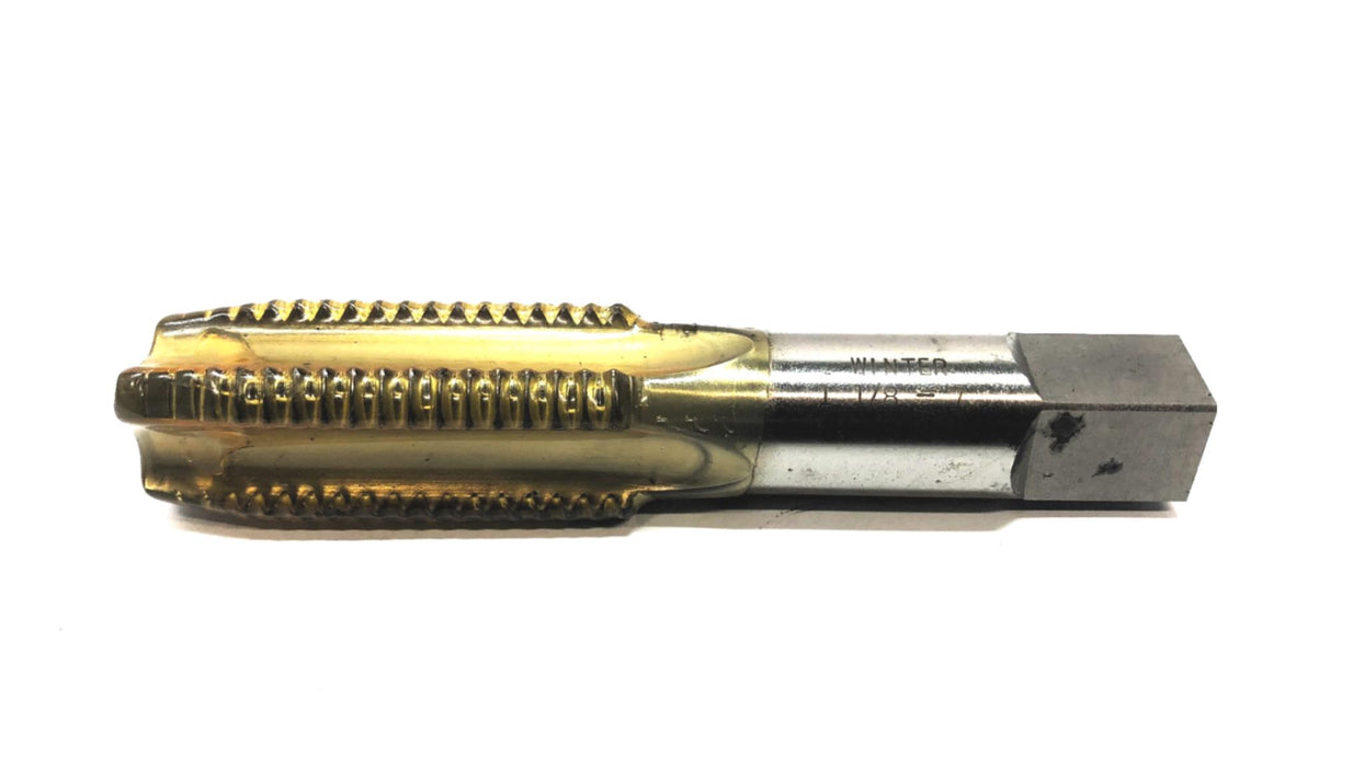 Winter 1-1/8 INCH 7 NC GH-4 HS Hand Tap NOS