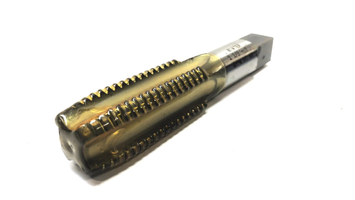 Winter 1-1/8 INCH 7 NC GH-4 HS Hand Tap NOS