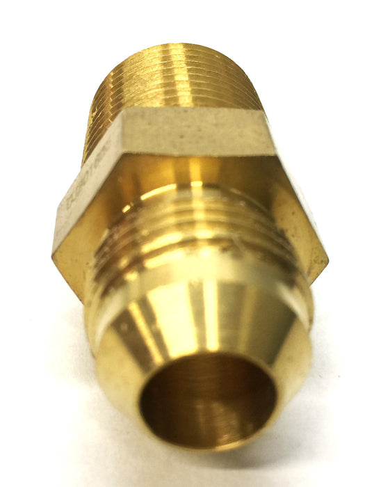 Unbranded 3/4" x 1/2" Straight Brass Fitting H11307 [Lot of 3] NOS