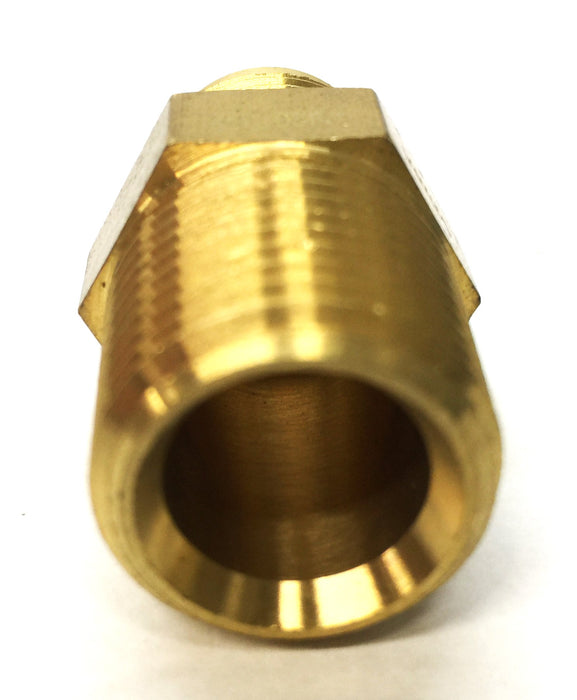 Unbranded 3/4" x 1/2" Straight Brass Fitting H11307 [Lot of 3] NOS