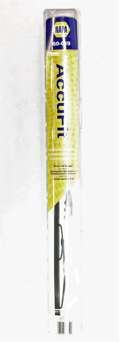 Napa AccuFit Wiper Blade 60-019 NOS