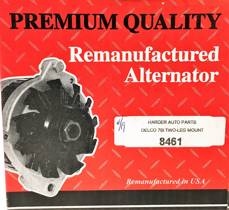 Premium Quality Alternator 8461 REMANUFACTURED