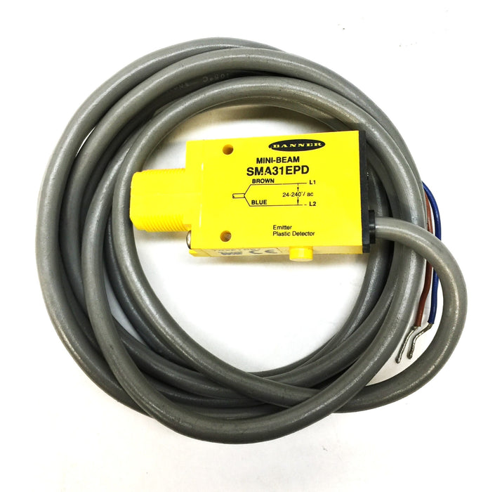 Banner Mini-Beam Photoelectric Sensor SMA31EPD USED