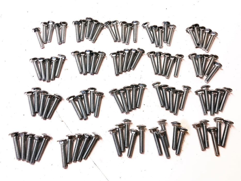 PFC 3/8-16 x 2" Carriage Bolts 105-2624-451 [Lot of 100] NOS