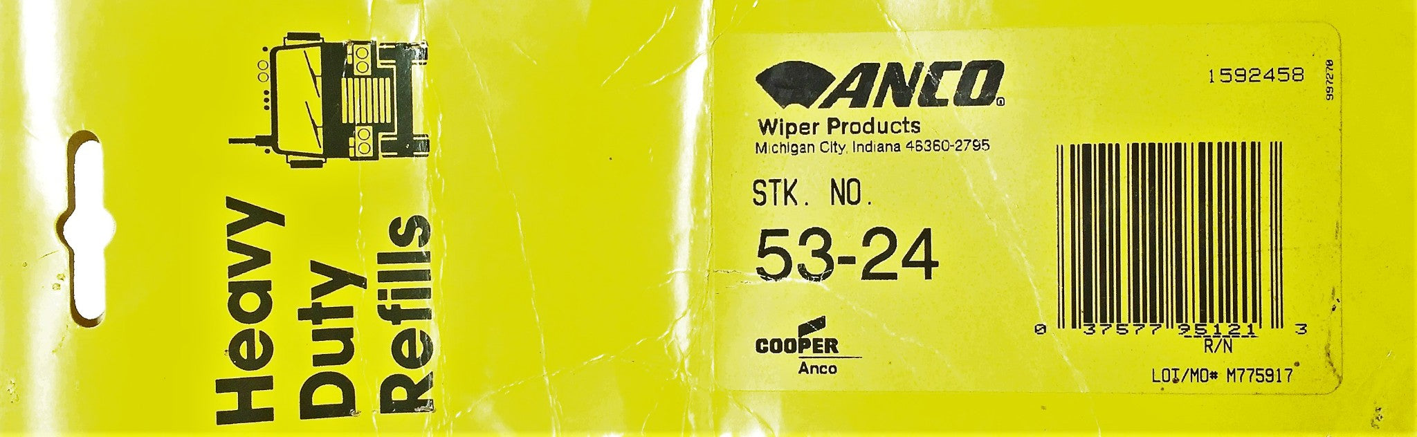 ANCO Heavy Duty Wiper Refill 53-24 [Lot of 2] NOS