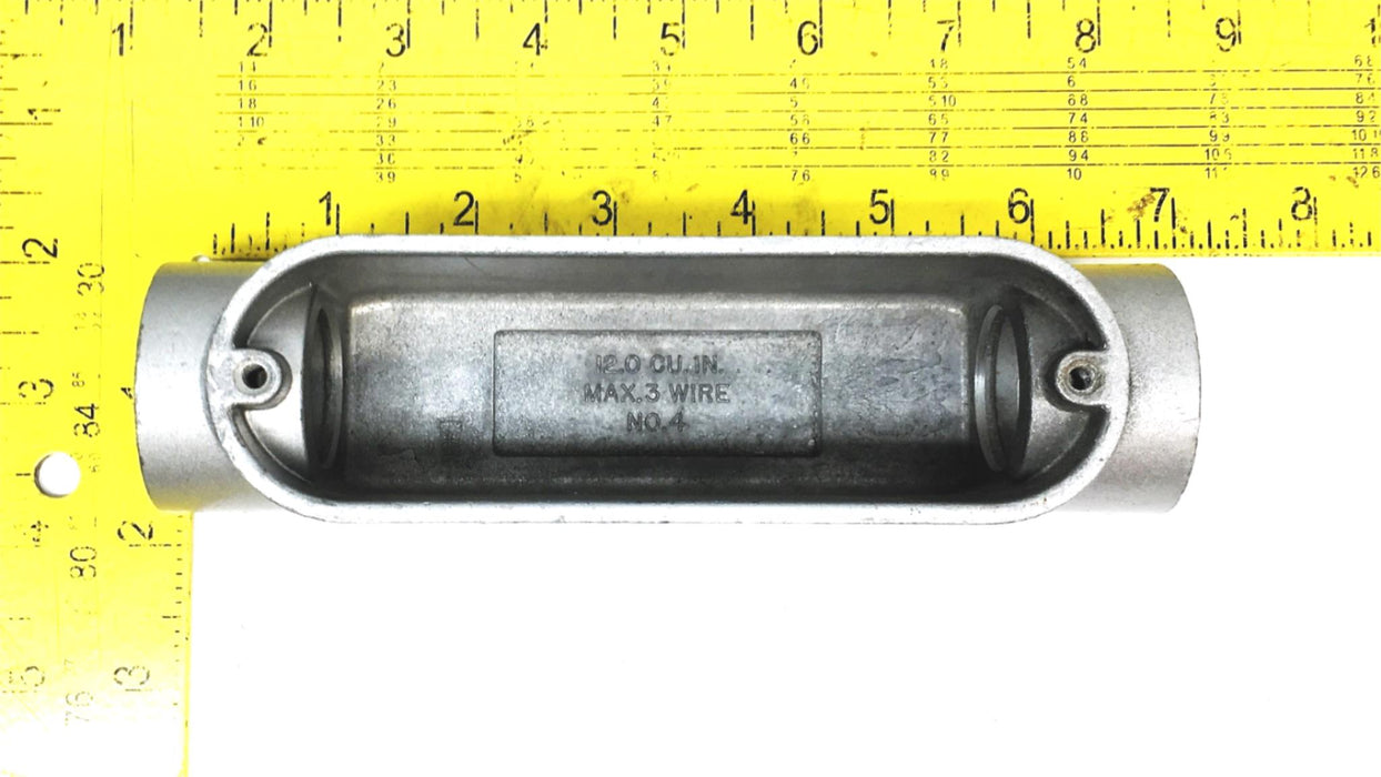 Crouse-Hinds 1 Inch 12.0 CU IN Condulet Body 425B C39 NOS