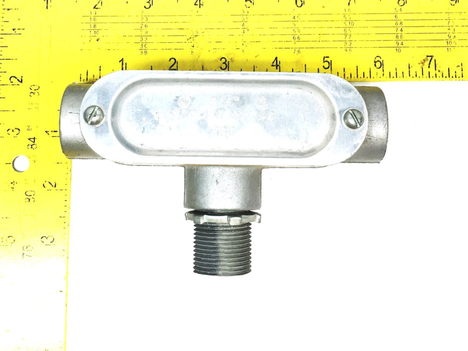 Crouse-Hinds, 3/4 Inch 10.0 CU IN Condulet Body With Cover 290 T-29 NOS