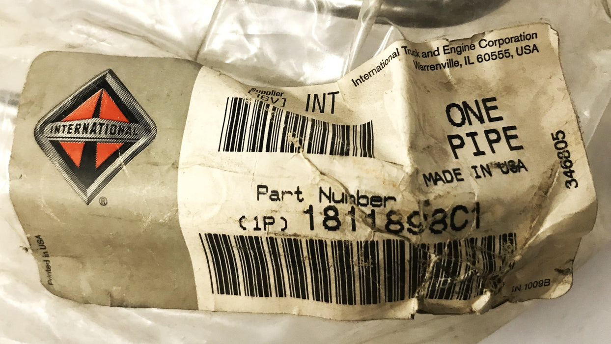 International Fuel Exhaust Pipe 1811898C1 NOS