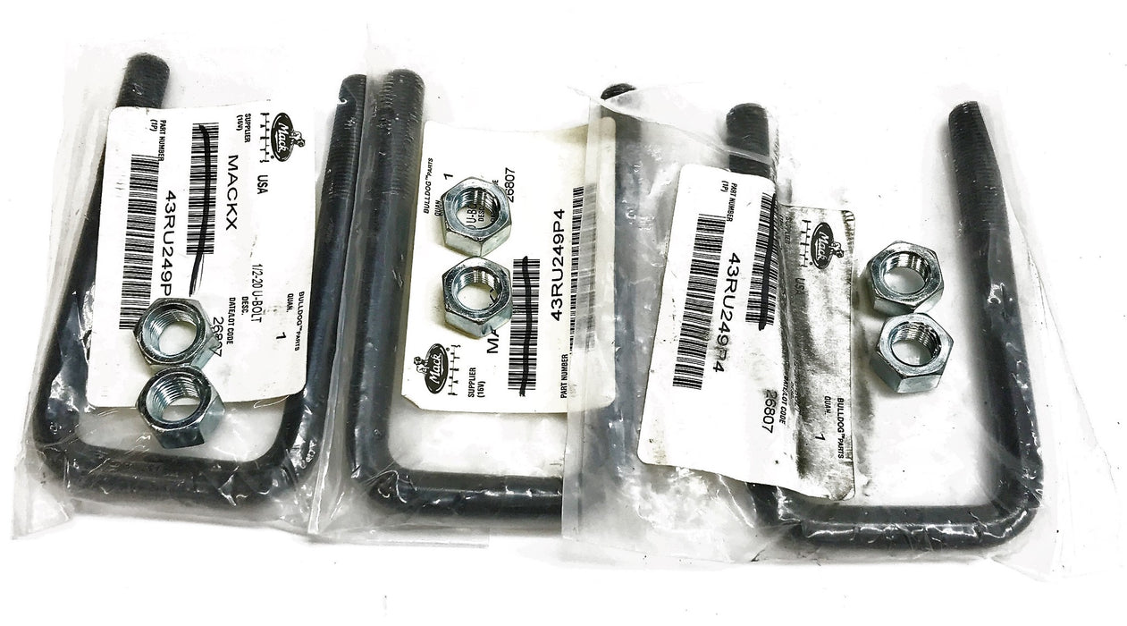 Mack OEM U-Bolt Kit 43RU249P4 [Lot of 3] NOS