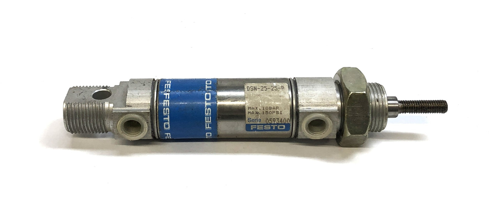 Festo Double Acting Round Body Pneumatic Air Cylinder DSN-25-25-P NOS