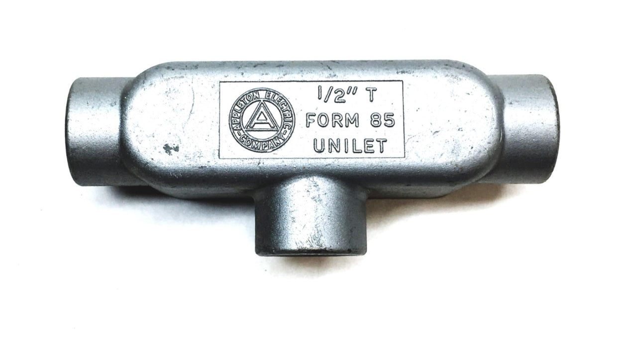 Appleton 1/2 Inch 4.0 CU IN Conduit Body Unilet Form 85 NOS