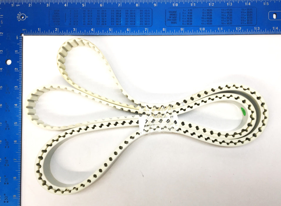 Polyurethane Timing Belt with Steel Tensile Insert 1" x 9' NOS