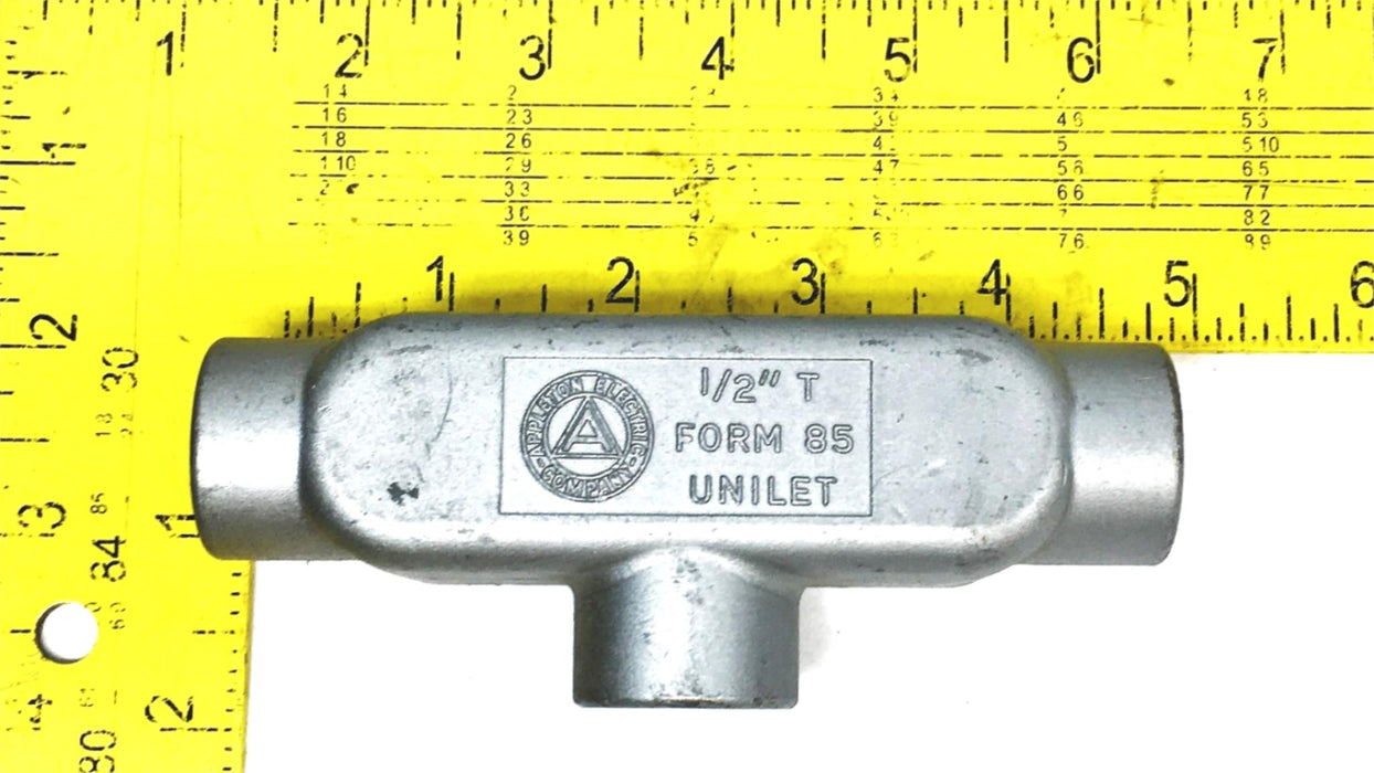 Appleton 1/2 Inch 4.0 CU IN Conduit Body Unilet Form 85 NOS