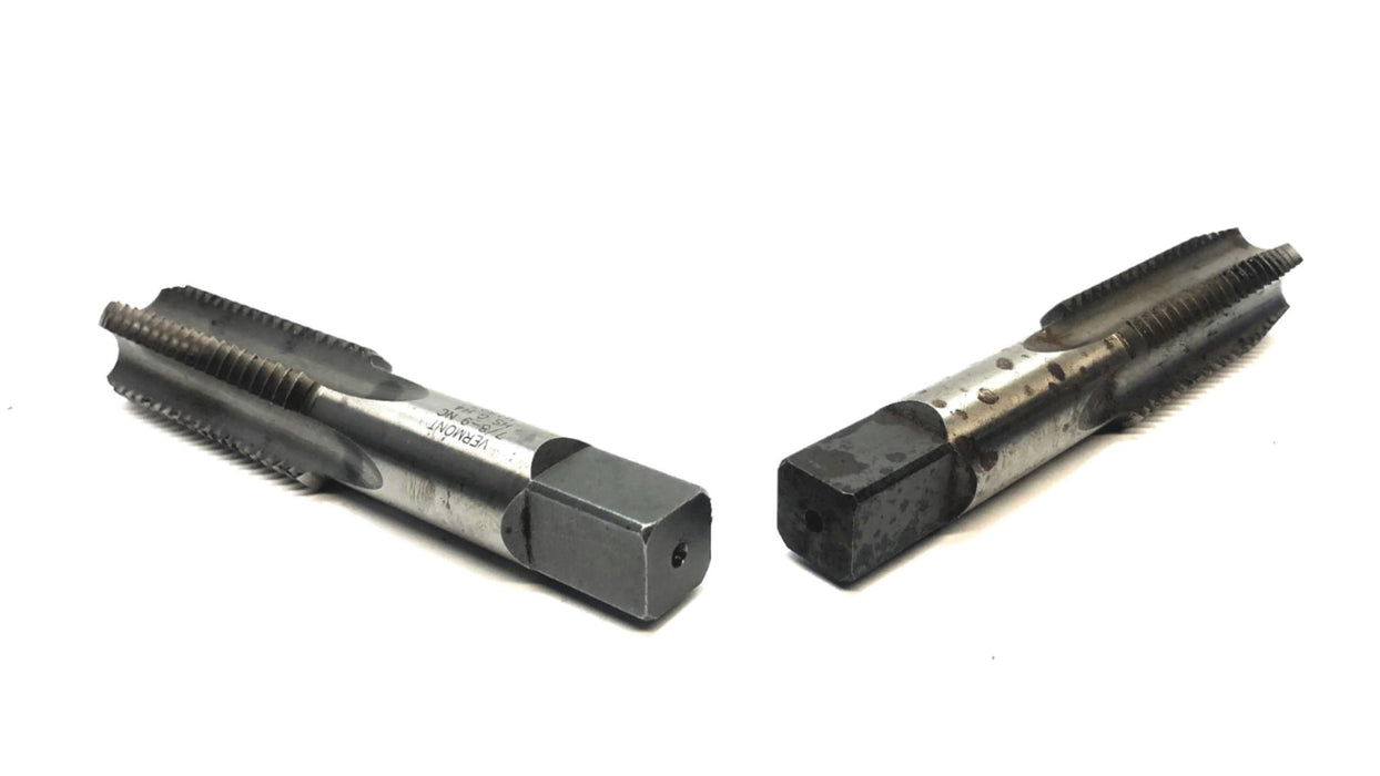 Vermont 7/8 INCH - 9 NC HS GH4 Hand Tap [Lot of 2] USED