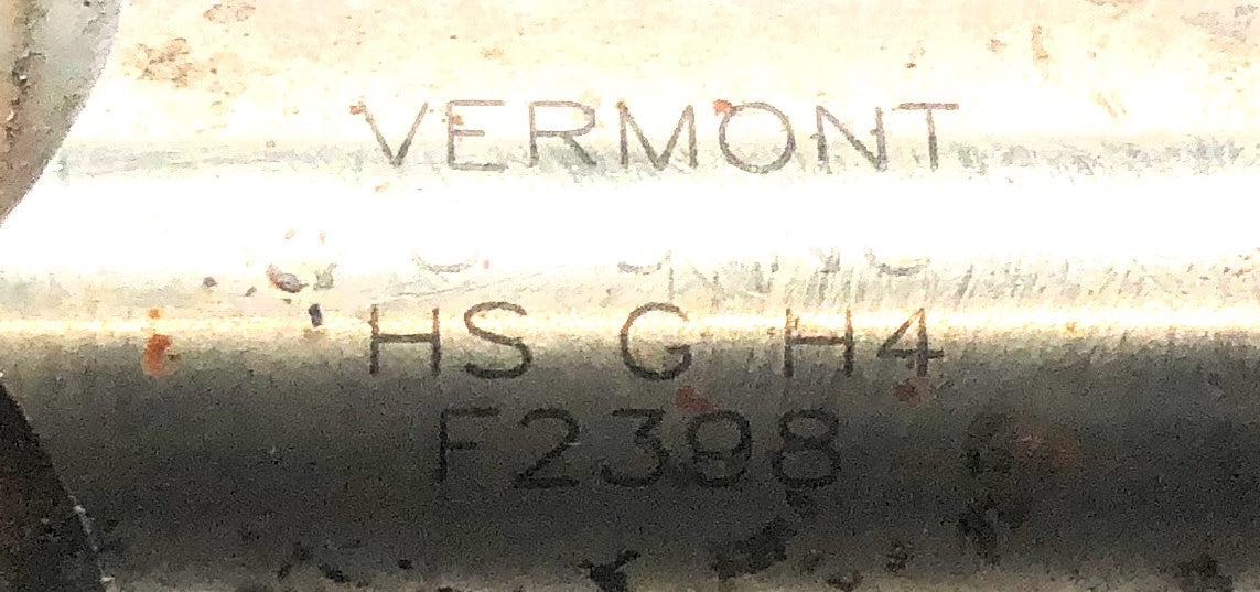 Vermont 7/8 INCH - 9 NC HS GH4 Hand Tap [Lot of 2] USED