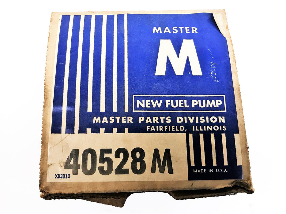 Master Fuel Pump Assembly 40528M NOS