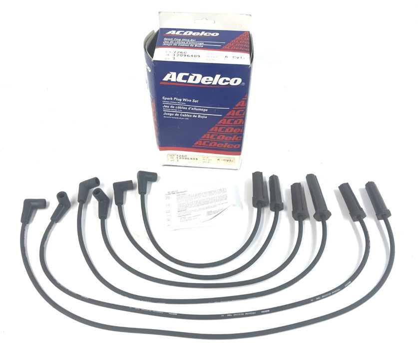 ACDelco 6-Cylinder Spark Plug Wire Set 726C(12096409) NOS