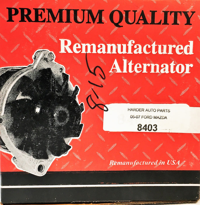 Premium Quality Alternator 8403 REMANUFACTURED