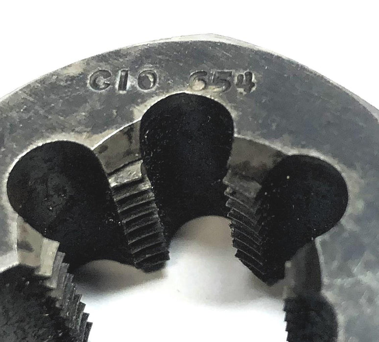 Card 5/8 INCH - 18 NF Threading Hex Die C10654 USED