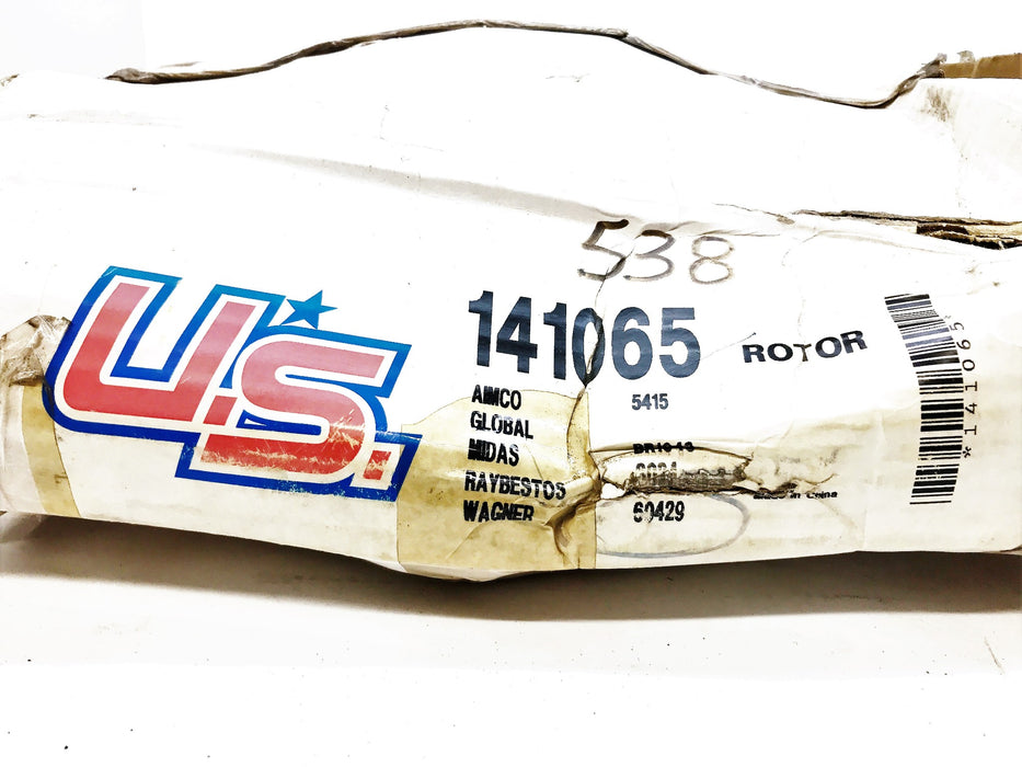 U.S. Disc Brake Rotor and Hub 141065 NOS