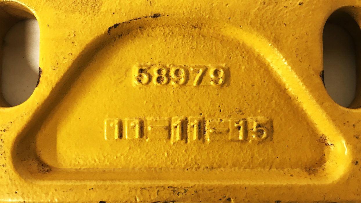 Volvo Construction Guide Plate 058979 NOS