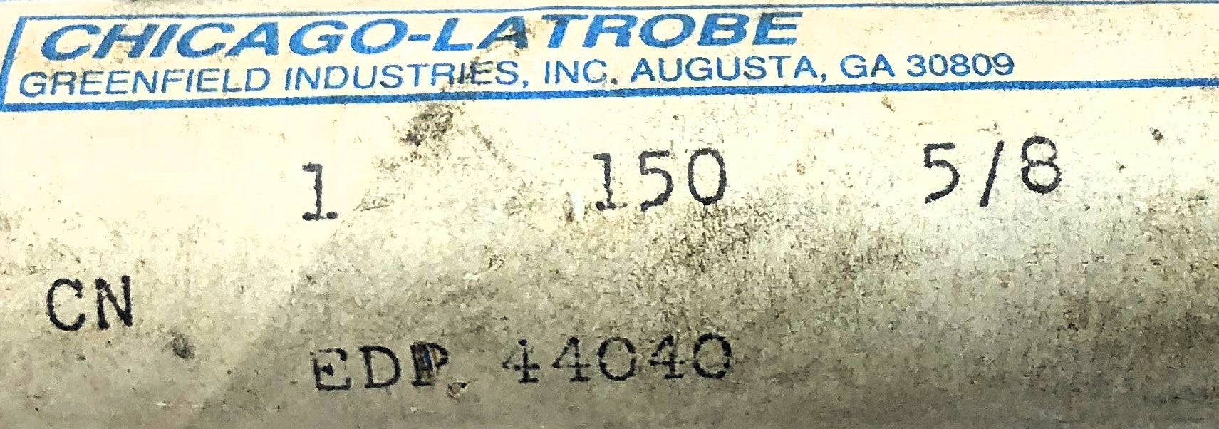 Chicago-Latrobe HS 5/8 INCH Drill Bit 44040 NOS