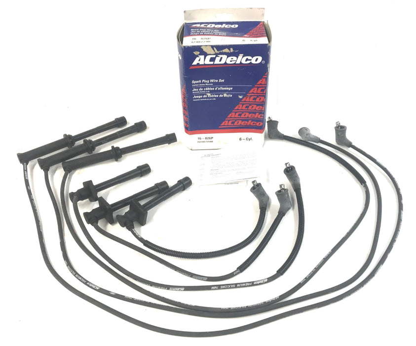 ACDelco 6-Cylinder Spark Plug Wire Set 16-826P(12487240) NOS