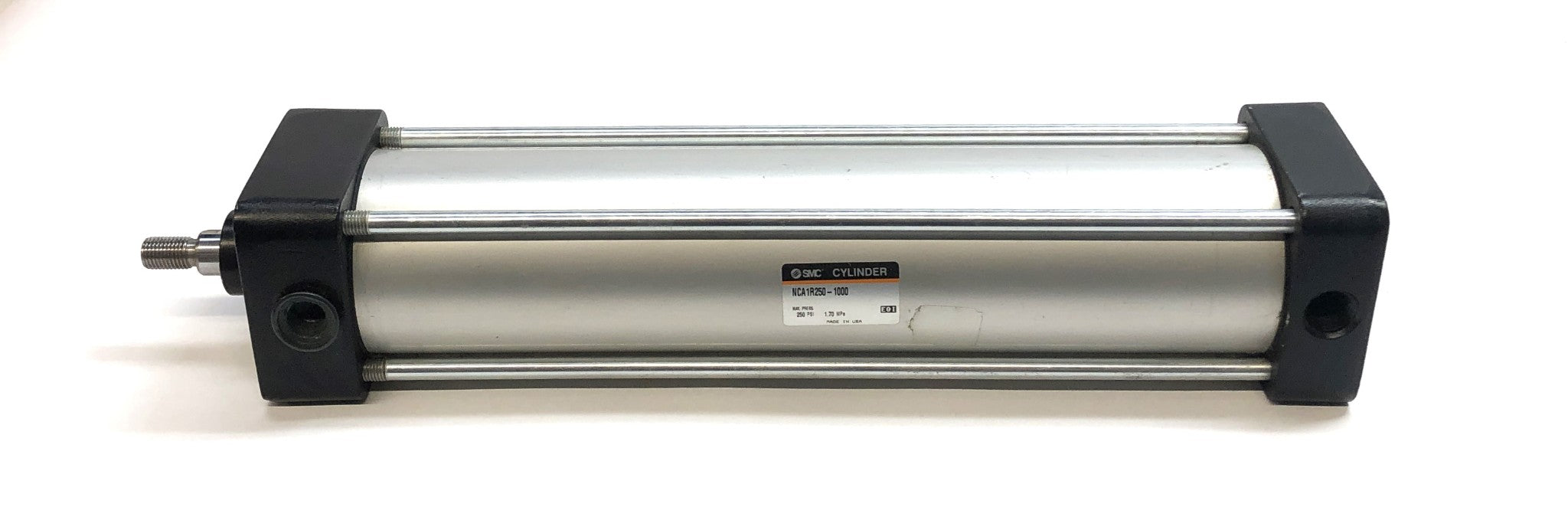 SMC Pneumatic Tie Rod Air Cylinder NCA1R250-1000 NOS