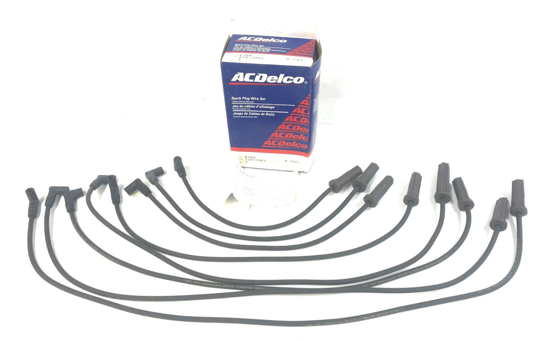 ACDelco 8-Cylinder Spark Plug Wire Set 628B(12073962) NOS