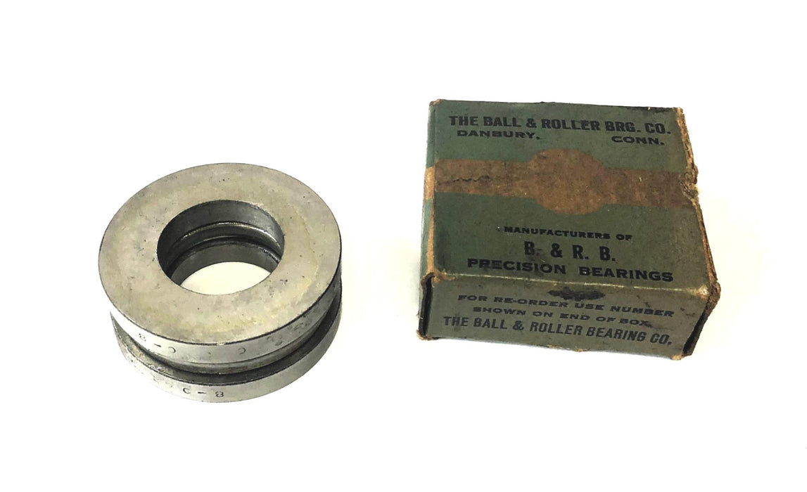 B&RB 1.84 Inch OD 0.93 Inch Bore Thrust Bearing C8 NOS
