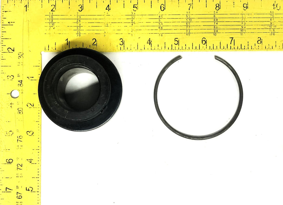 Fafnir Ball Bearing Insert With Collar And Snap Ring MUB1-7/16" NOS