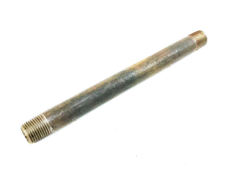 Unbranded 1/4" x 4-1/2" Galvanized Black Pipe Nipples B3326X245 [Lot of 10] NOS