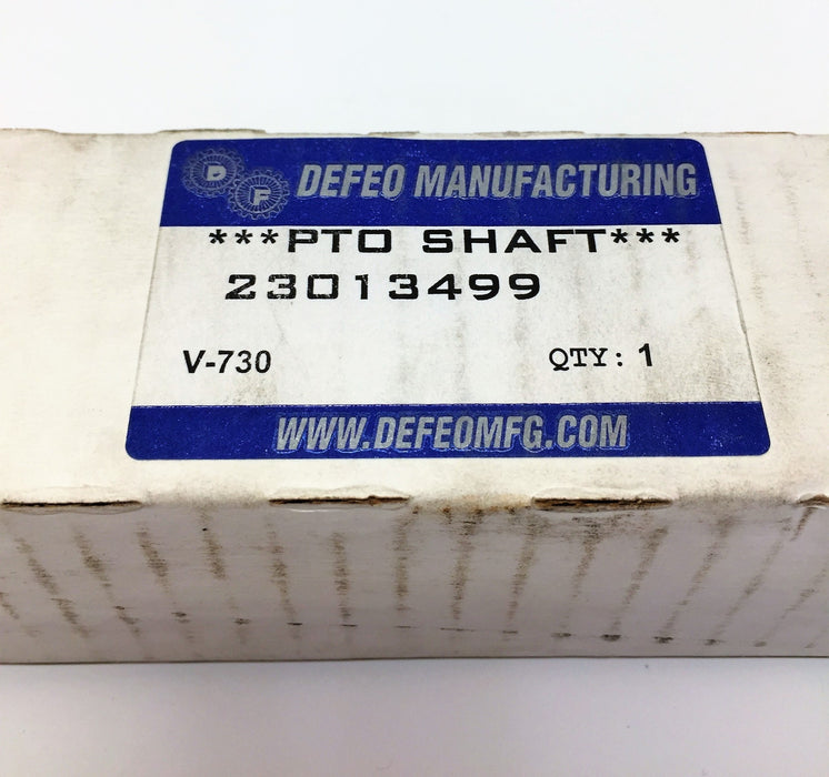 Defoe Manufacturing PTO Shaft 23013499 NOS