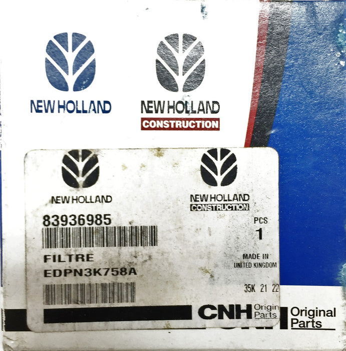 Filter for Case New Holland/CNH 83936985 [Lot of 3] NOS