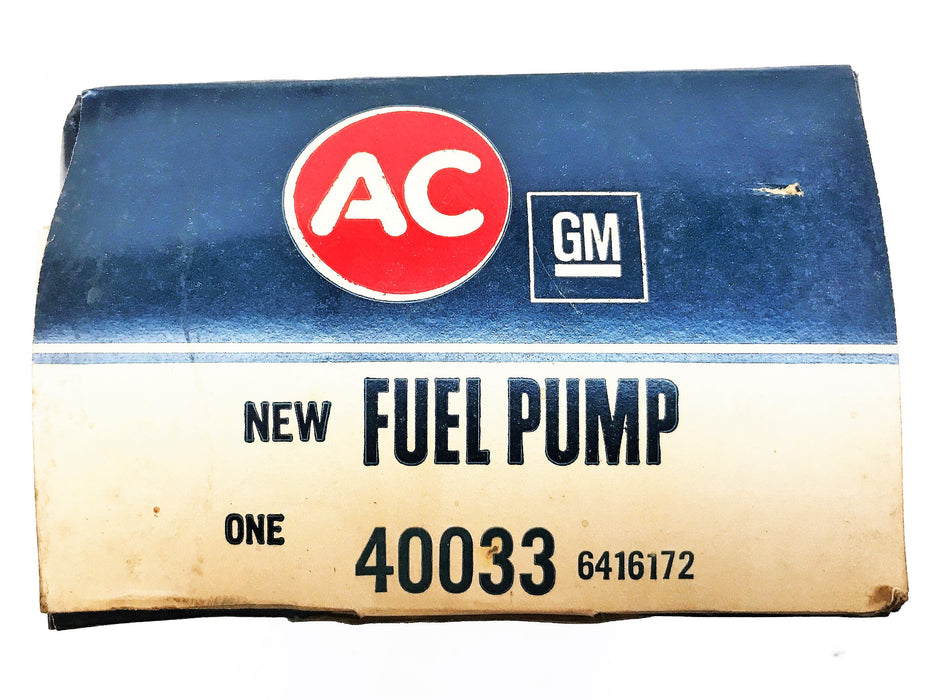 ACDelco Fuel Pump Assembly 40033 NOS