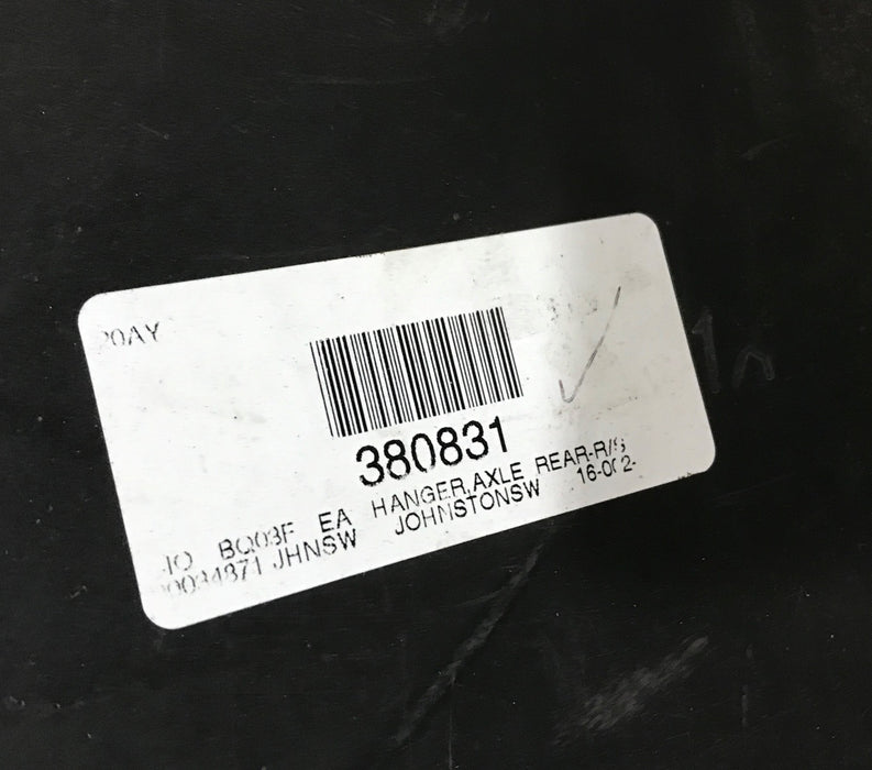 Johnston Sweepers Right Side Hanger Assembly 380831 NOS