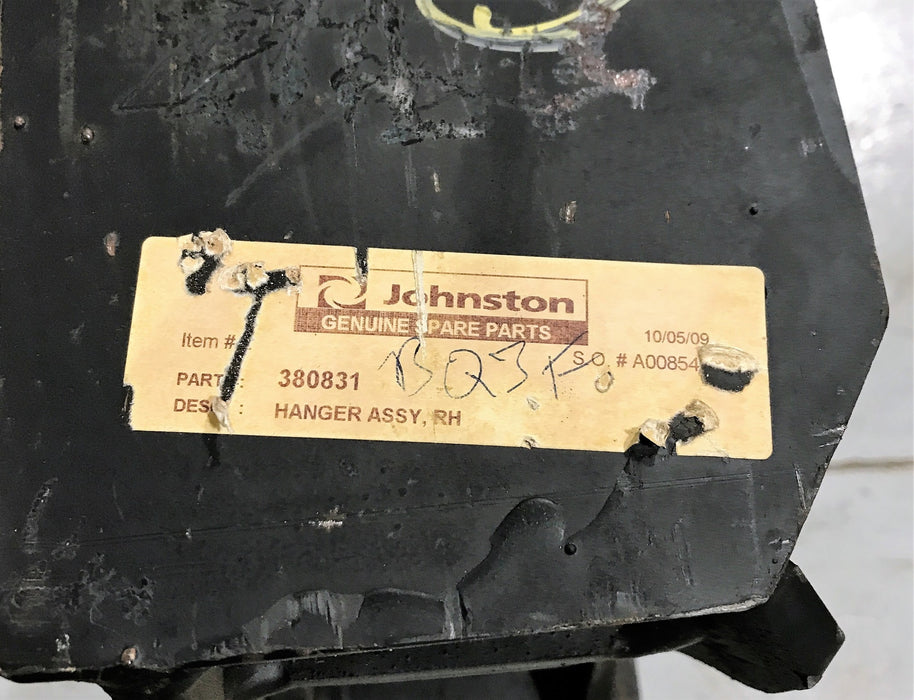 Johnston Sweepers Right Side Hanger Assembly 380831 NOS
