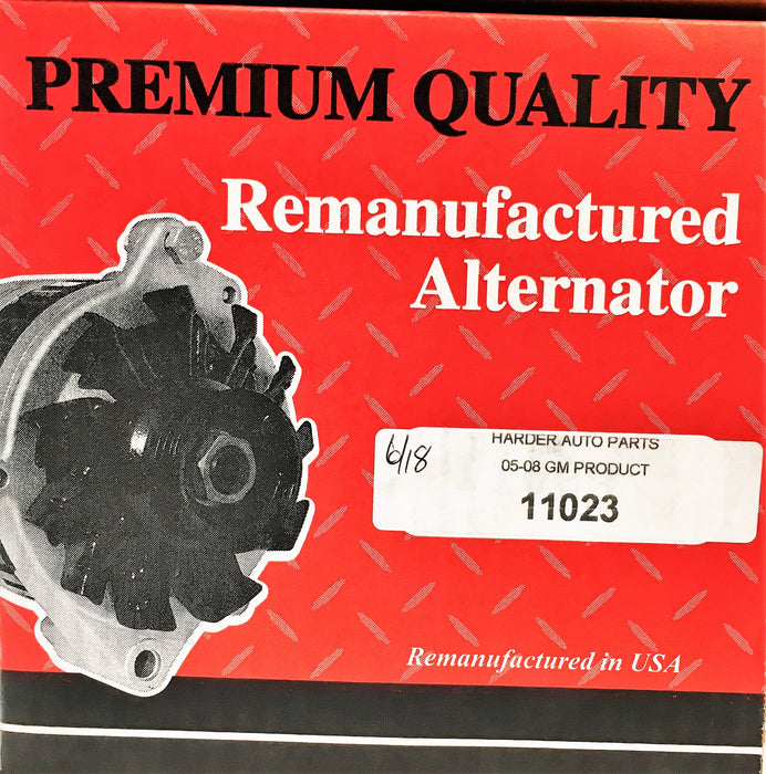 Premium Quality Alternator 11023 REMANUFACTURED